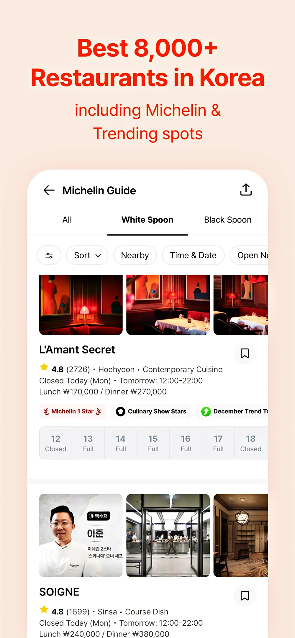 CATCHTABLE: Book Restaurants screenshot 2
