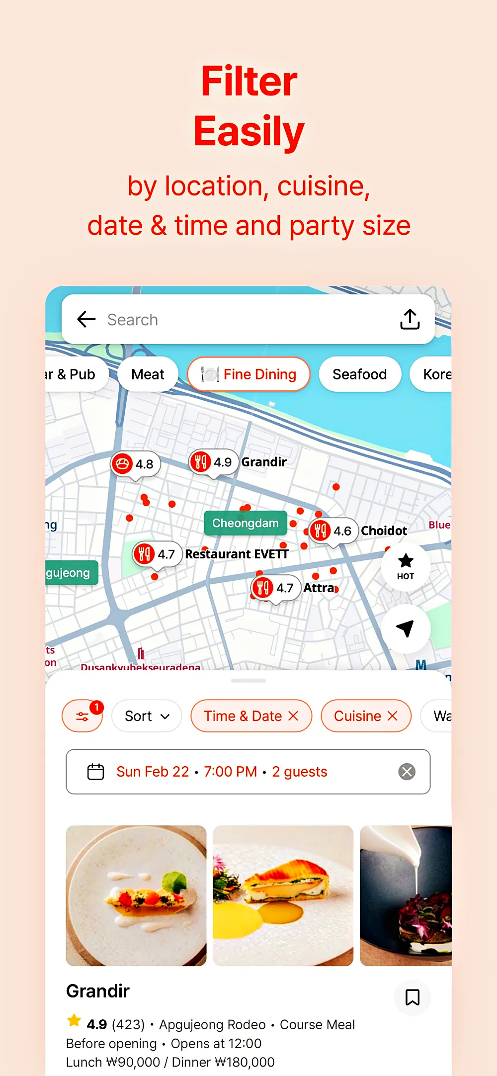 CATCHTABLE: Book Restaurants screenshot 3