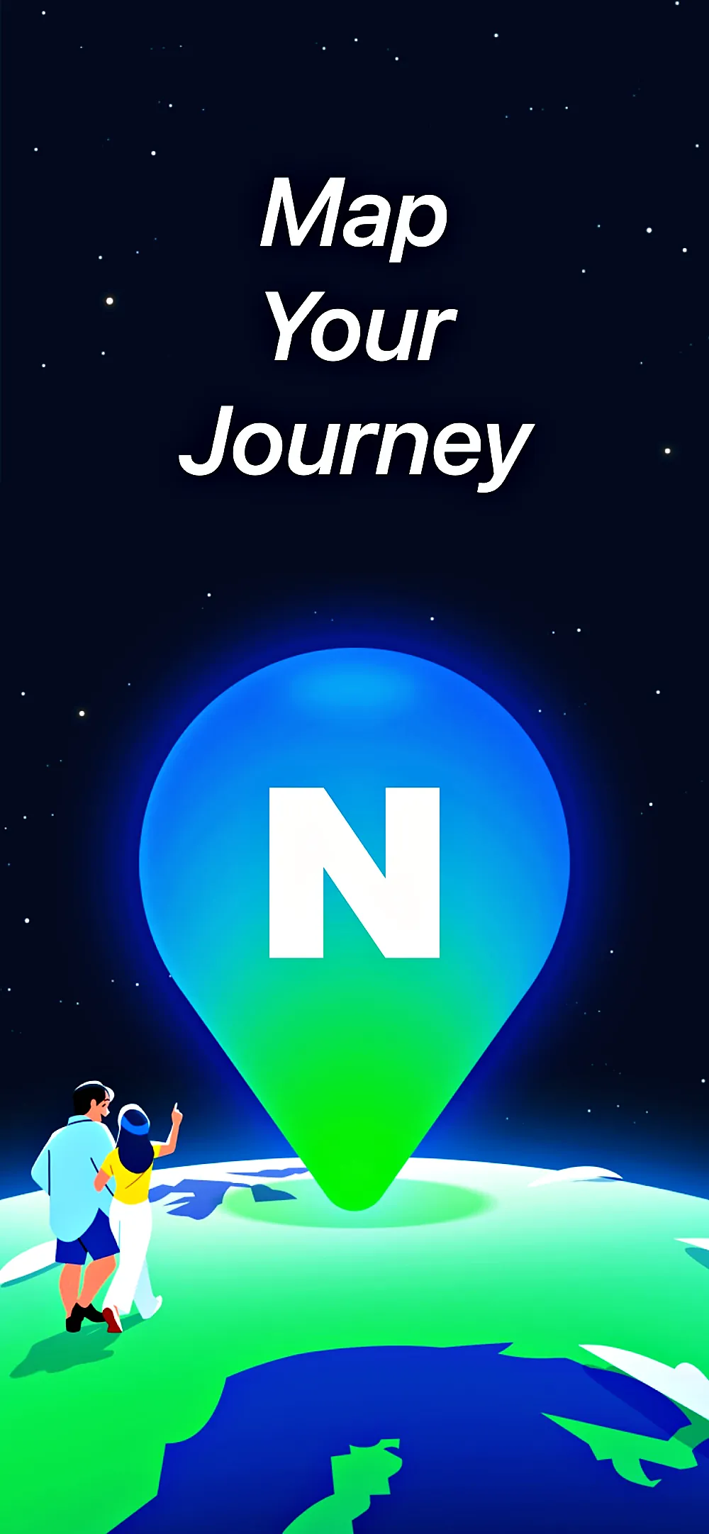 NAVER Maps, Navigation screenshot 1
