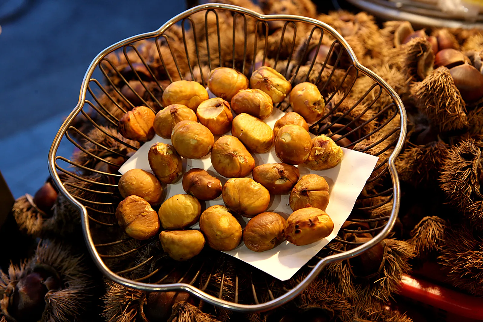 Roasted chestnuts