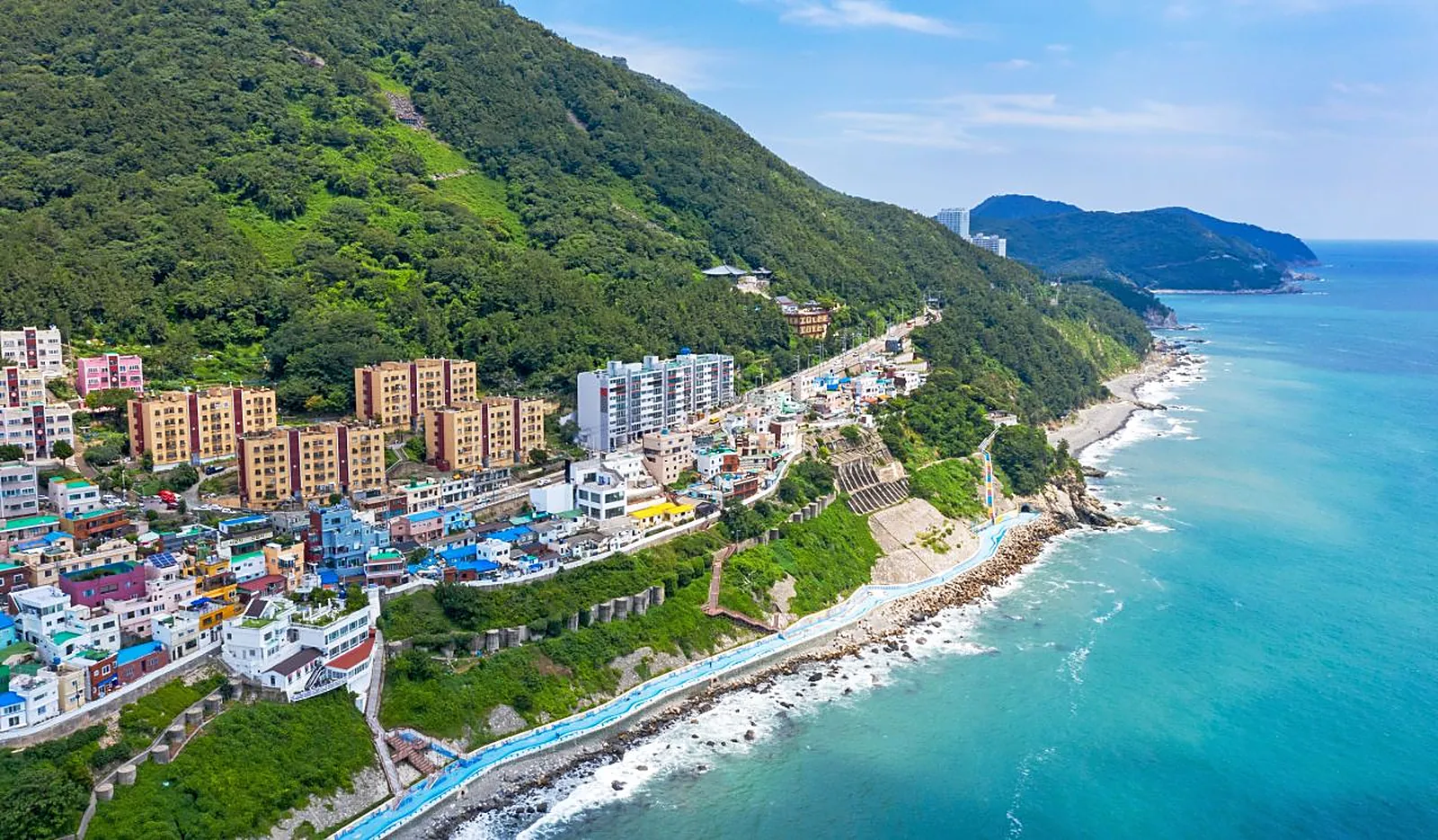 Busan's coast