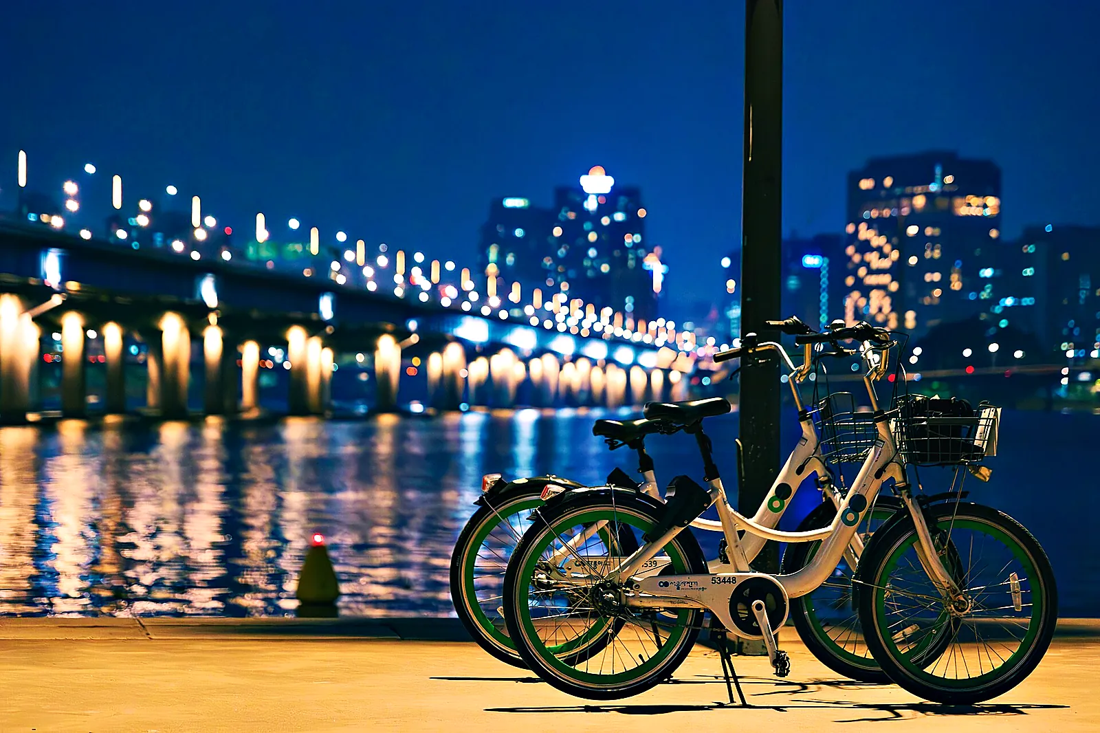 Bike by the river