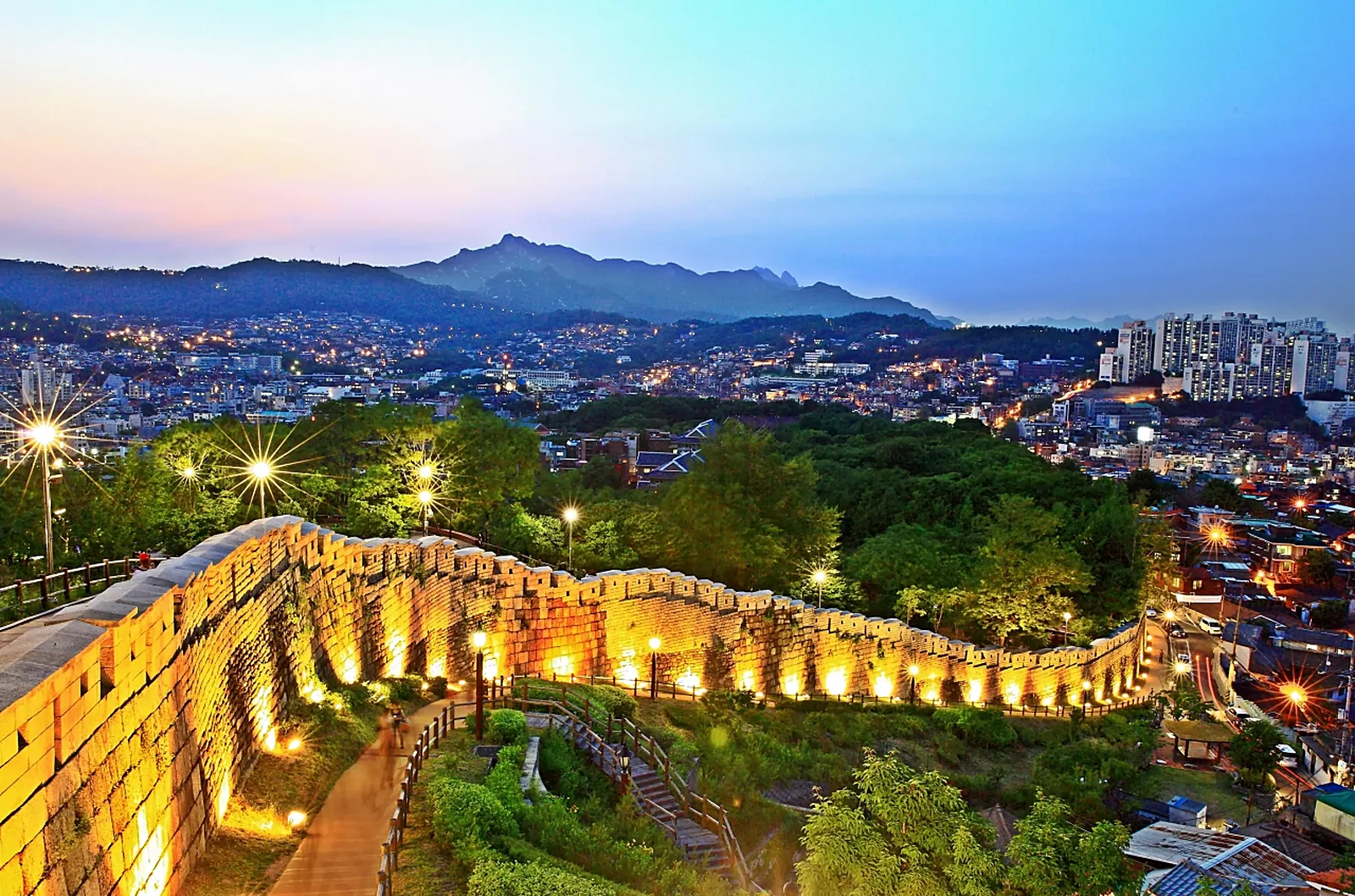 Naksan city wall