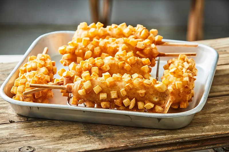 Korean corn dog