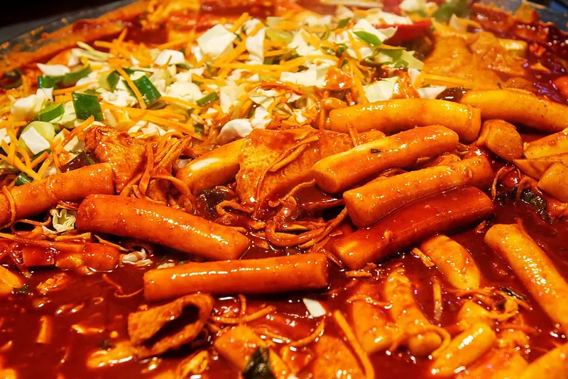 Tteokbokki and eomuk