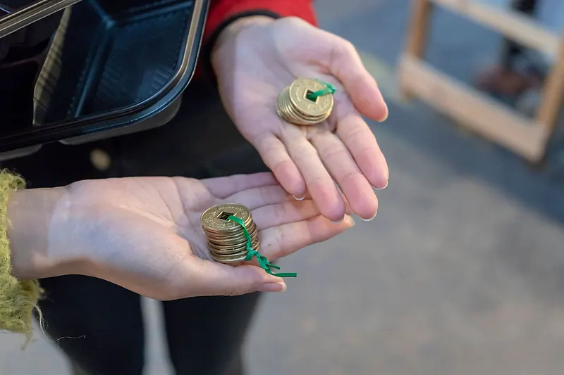 Paying in coins