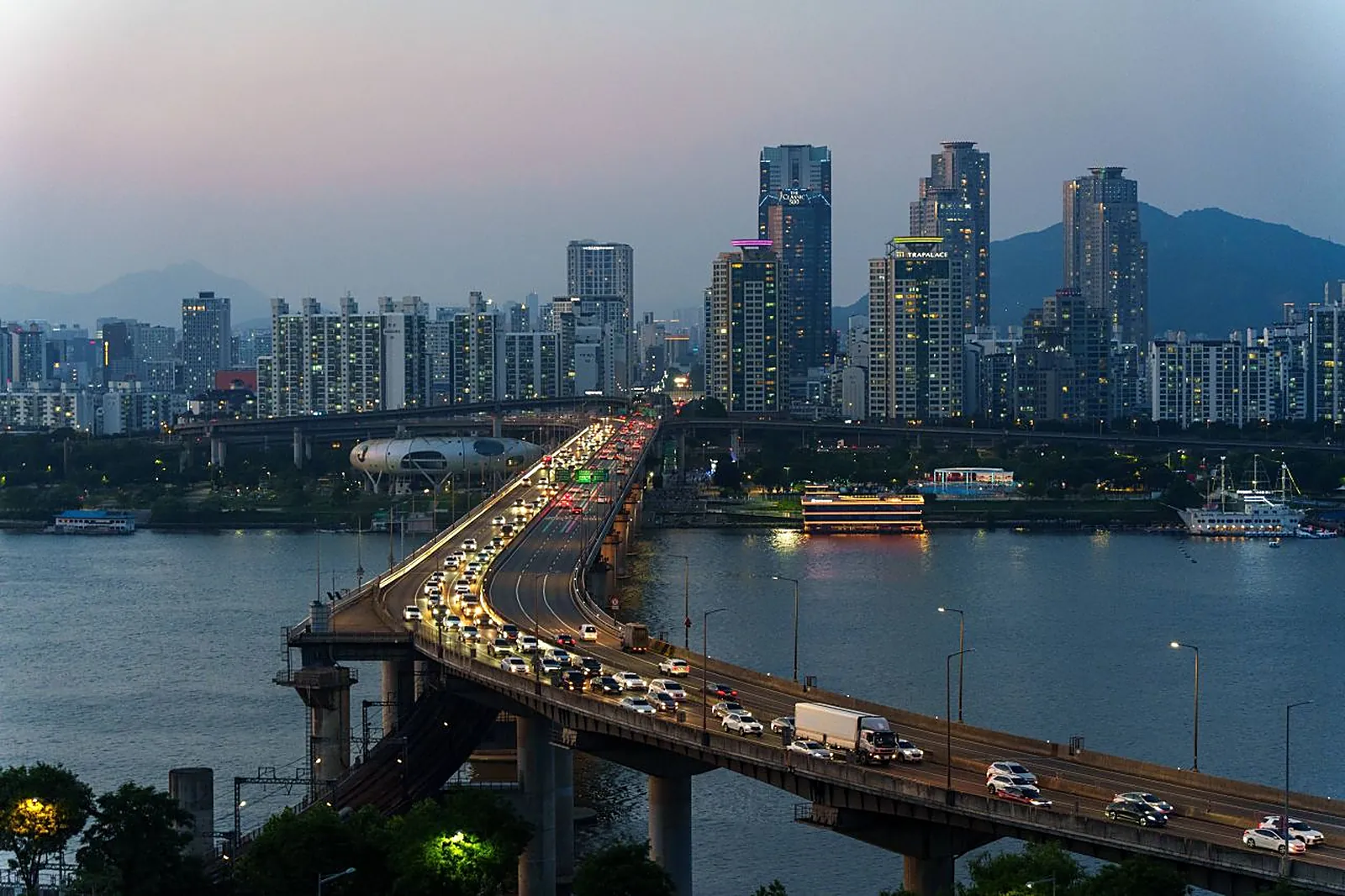 Gangnam skyline
