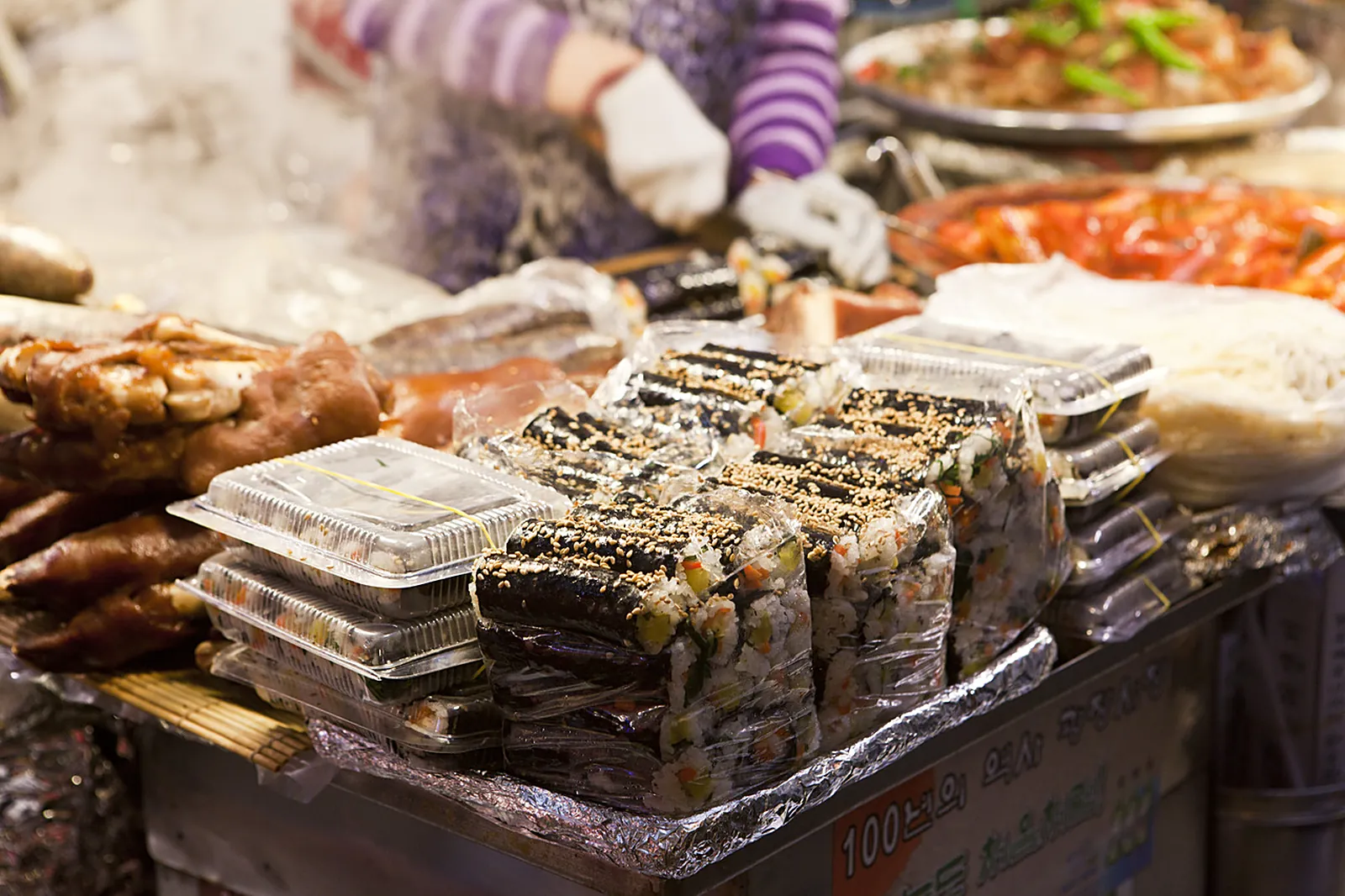 Ordering at a stall