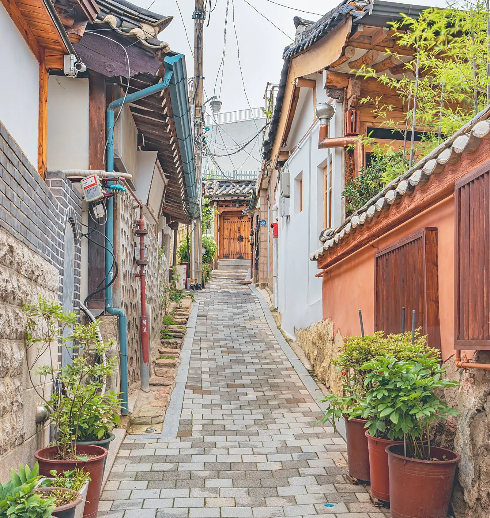 Bukchon's lanes