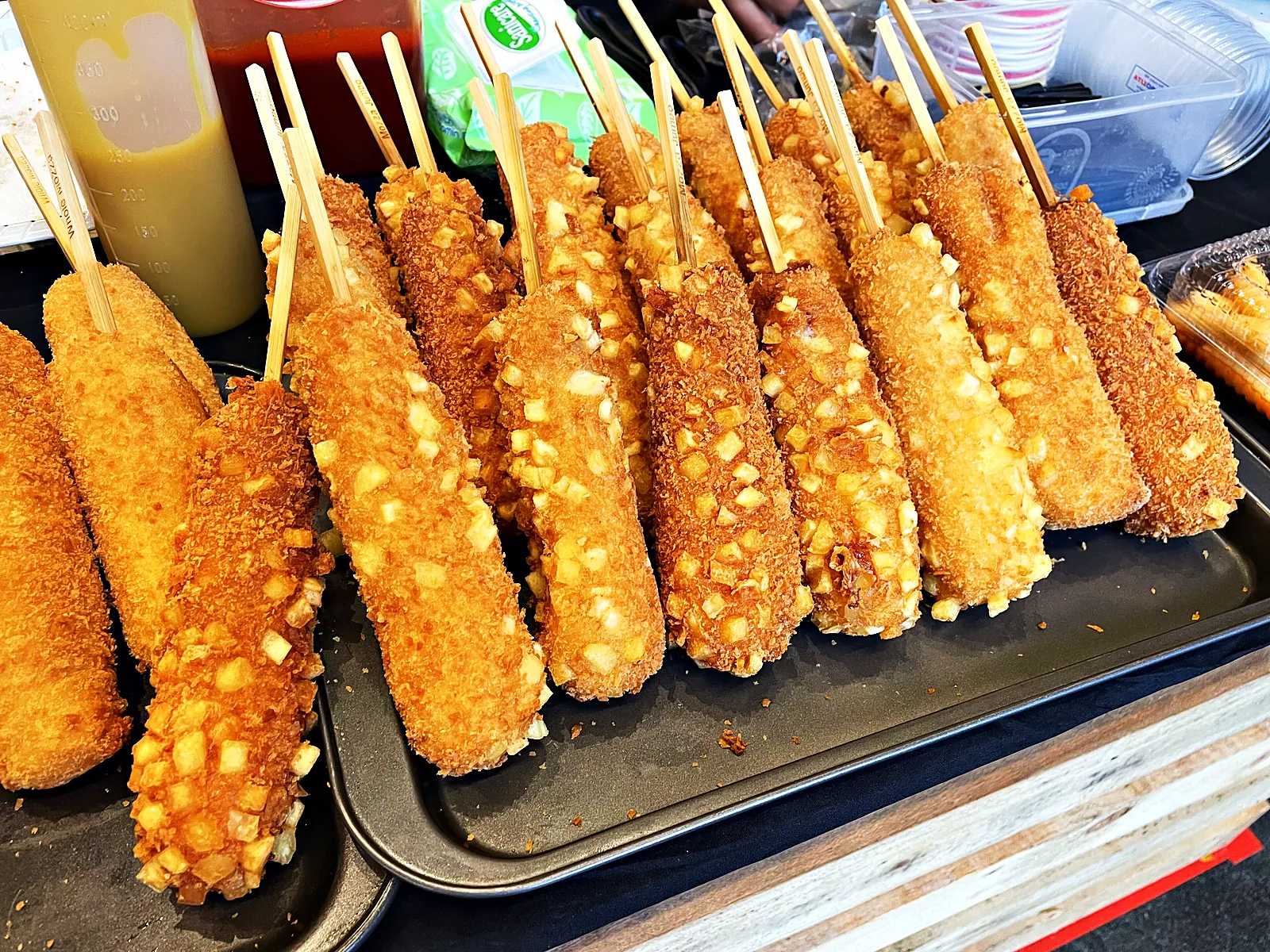 Corn dog crunch