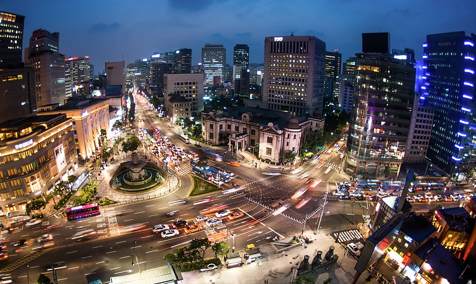 Myeongdong evening