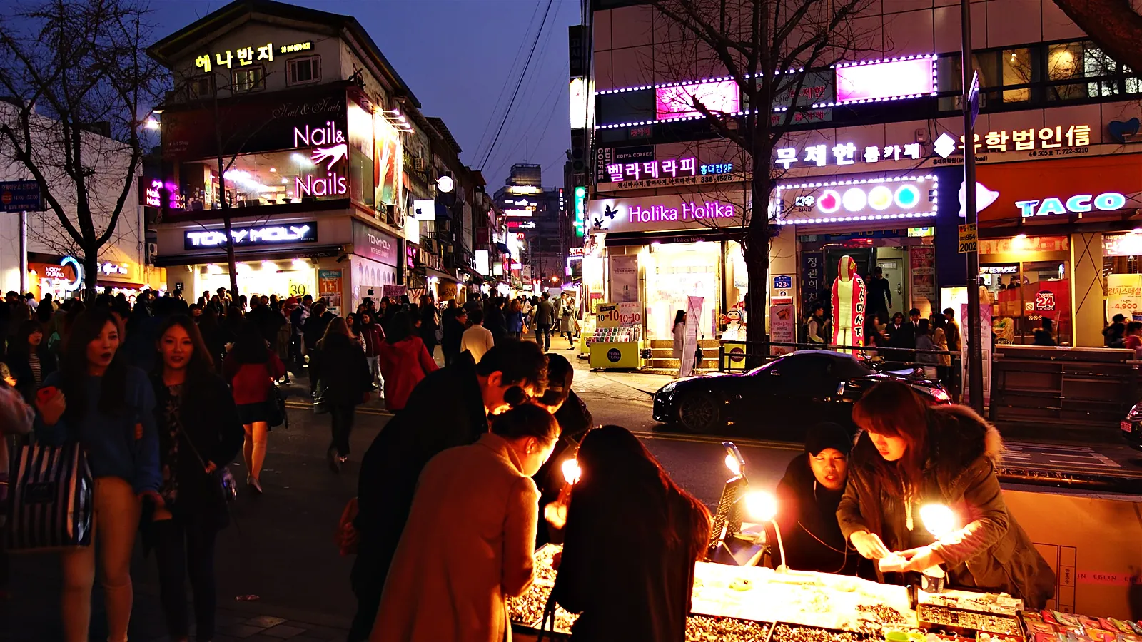 Hongdae street